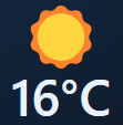 Local Weather Widget